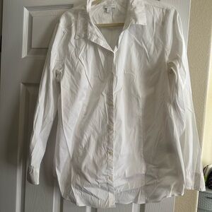 White Button-Up Shirt